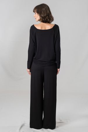 Blusa Raglan Bamboo Preta