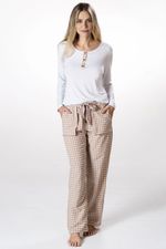 nude_PIjama_longo_vichy_nude_frente_
