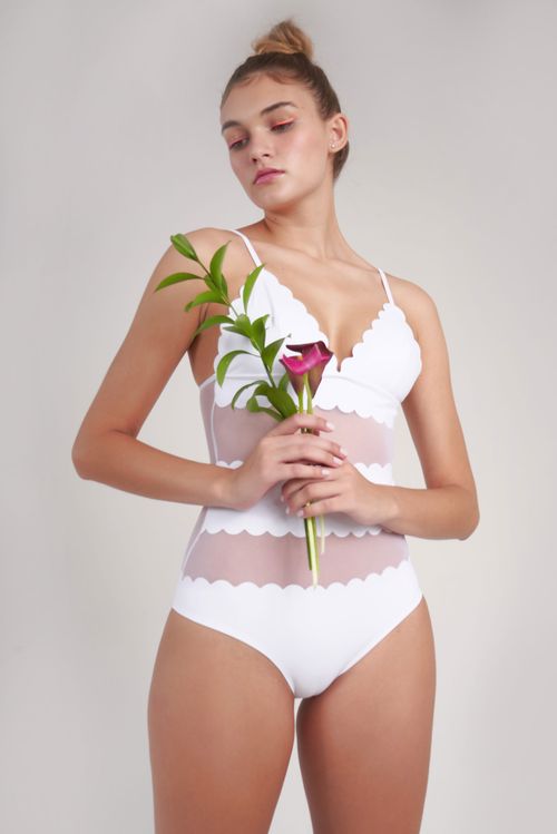 Collant Cambré Branco