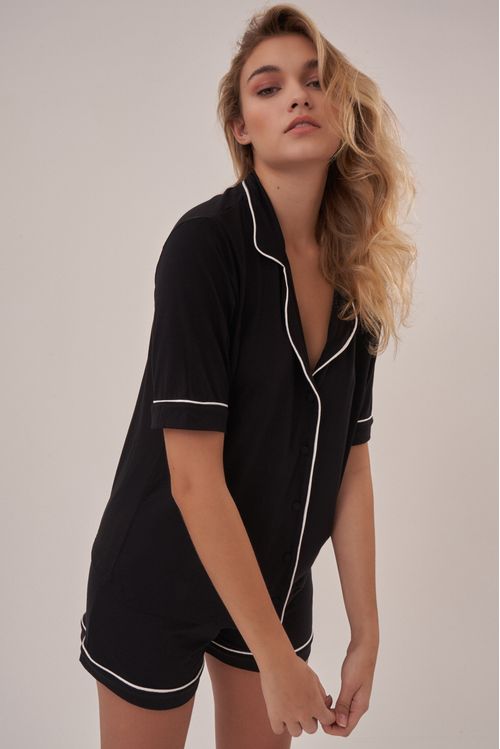 Short Doll Classic Preto