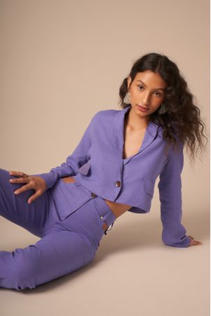 Blazer Cropped Tulipa