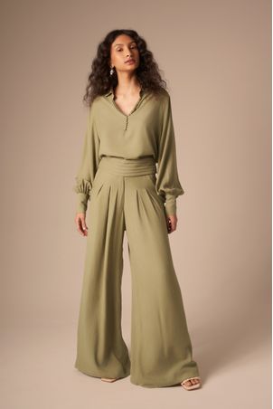 Calça Natural Verde Oliva