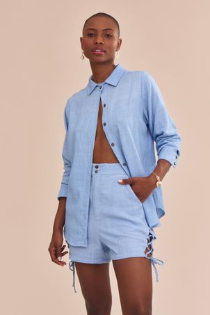 camisa aquamarine topázio