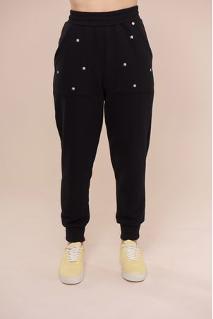 Calça Moletom Bem me Quero Preta