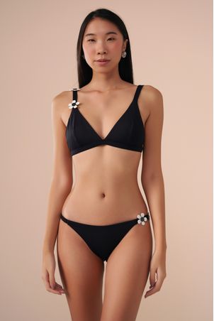 Biquíni Calcinha Fiorella Bem me Quero Preto