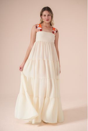 Vestido longo saída greenkini solaris