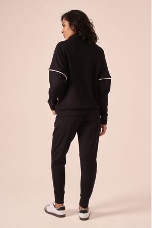 blusa raglan lume preta