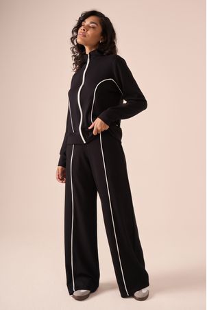 calça pantalona lume preto