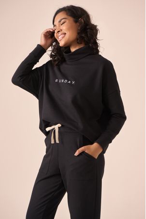 calça moletom sunday preto