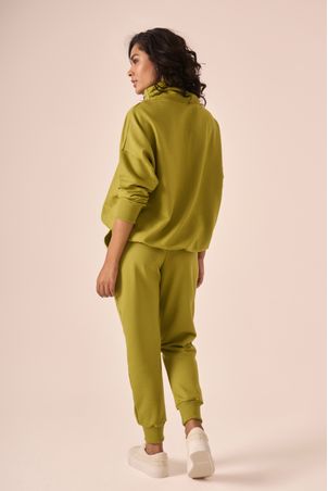 Blusa moletom sunday verde verão