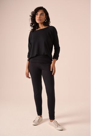 Calça Comfy Bamboo Preta