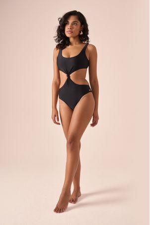 Body Com Nó Preto