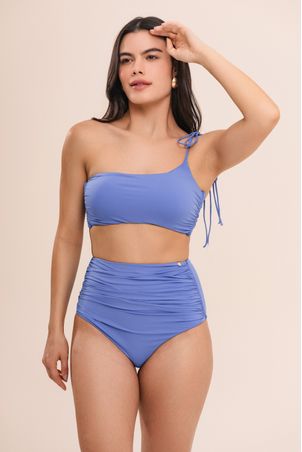 Calcinha biquini maxi hot pant bio artemis azul lazuli