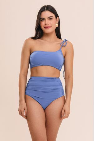 Calcinha biquini maxi hot pant bio artemis azul lazuli