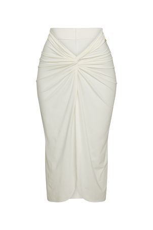 Saia bio com trançado frontal bio artemis off white