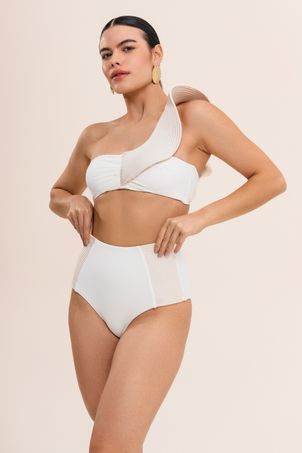 Conjunto Biquíni top paula e calcinha amanda falésias pérola
