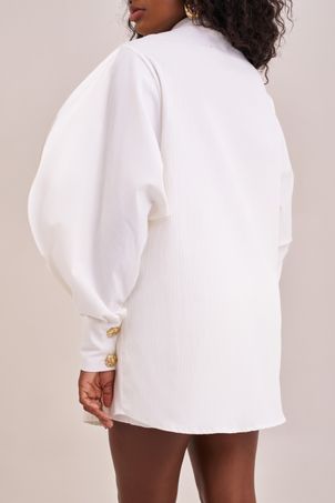 Camisa ciclos estruturada off white