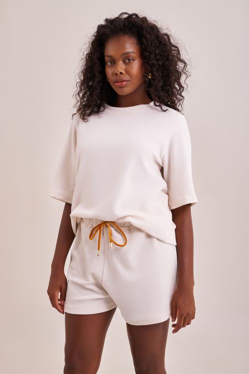 shorts afeto natural plush