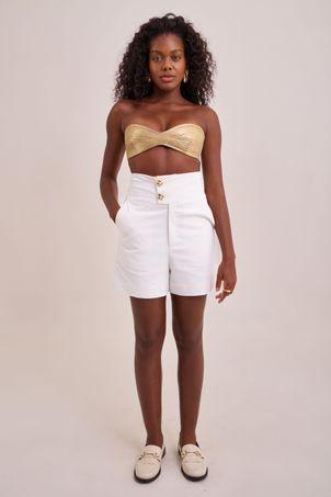 Shorts ciclos texturas off white
