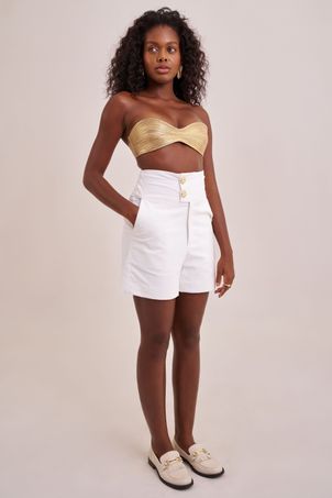 Shorts ciclos texturas off white