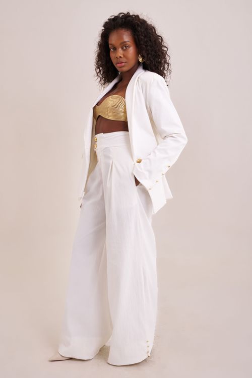 pantalona ciclos off white texturas