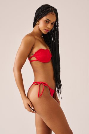 Calcinha Biquíni string french kiss vermelha