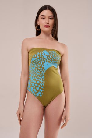 maiô onça pintada pistache