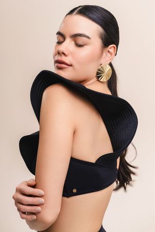 Top Biquíni Falésias Paula turmalina