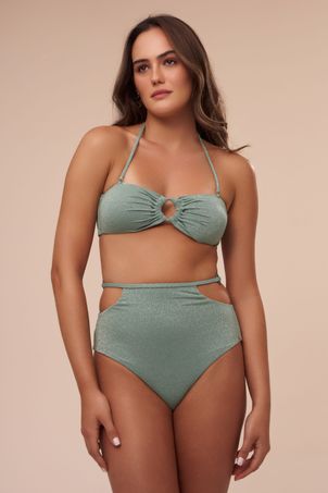 Calcinha Biquini Hot Pant Rebeca Serena Menta