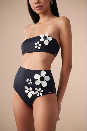 Calcinha Biquíni Hot Pant Bem me Quero Preta