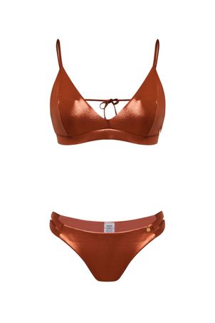 Top Biquíni Marissa Aqua Bronze