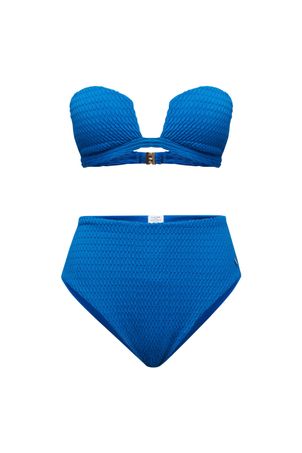 top biquíni demi ola azul capri