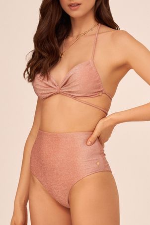 Top Biquíni Micaela Sunshine Pêssego