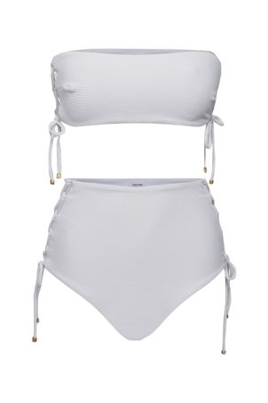 Top Biquíni Thayse Luz da Manhã Off White