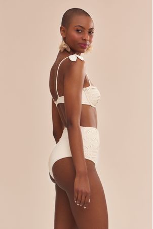 Calcinha Biquíni Hot Pant Magnólia Areia