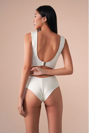 Maiô Silhueta Contour Off White