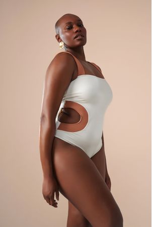 Maiô Contour Off White