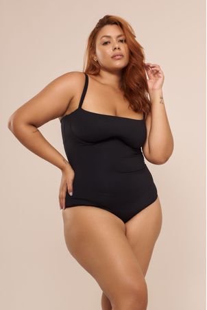 Maiô com Aro Mariah Corpo Preto