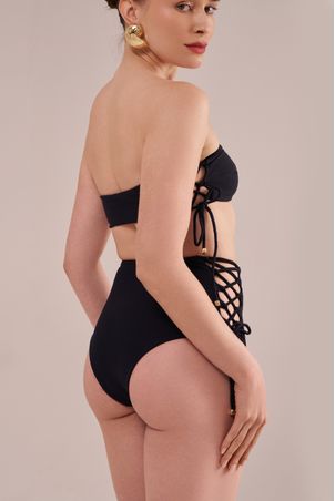Top Biquíni Thayse Luz da Manhã Preto