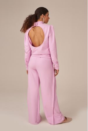 Blusa Moletom 4 Estações Rosa Primavera