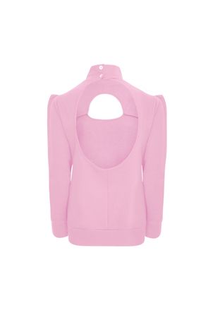 Blusa Moletom 4 Estações Rosa Primavera