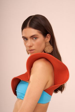 Conjunto De Biquíni Paula Azul Céu