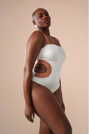 Maiô Contour Off White