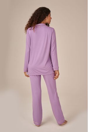 Pijama Longo Classic Tulipa