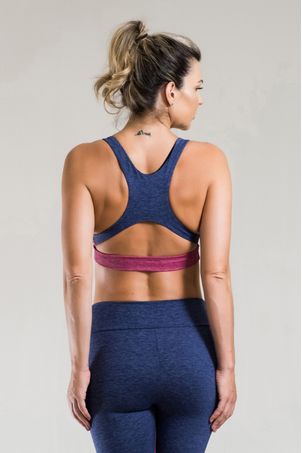 Top Nadador Mescla Bicolor