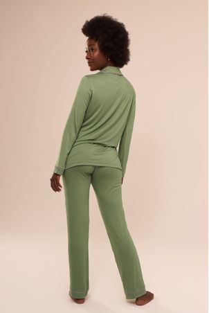 Pijama Longo Classic Alecrim