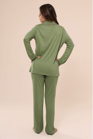 Pijama Longo Classic Alecrim