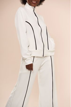 Calça De Moletom Pantalona Lume Off White