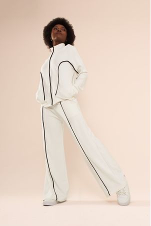 Calça De Moletom Pantalona Lume Off White