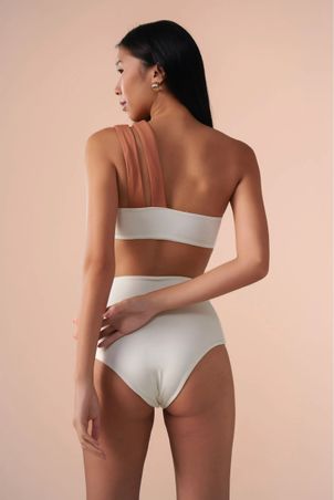 Calcinha Biquíni Hot Pant Contour Off White